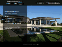 Tablet Screenshot of panoramerimmobilier.com